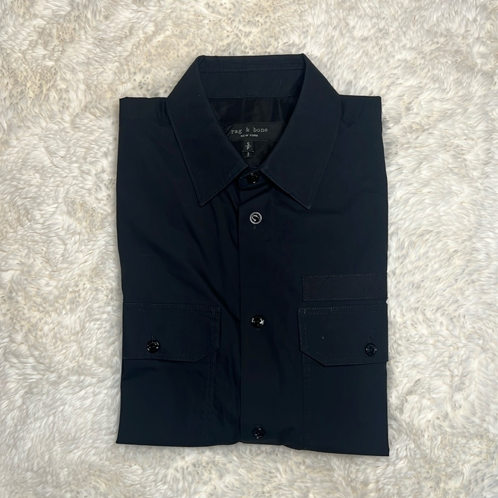 rag & bone short sleeve button up